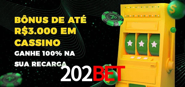 202BET melhor bônus de depósito